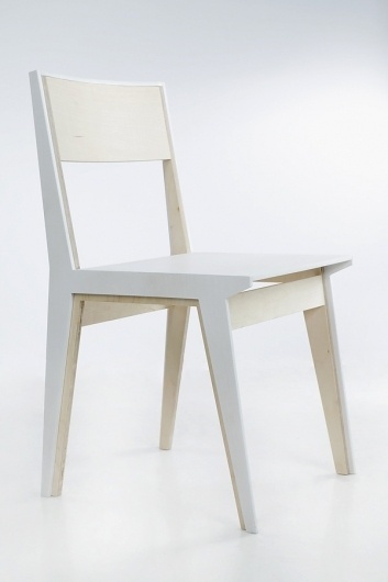 hug chair : ana kraš #white #chair #design #wood #hug
