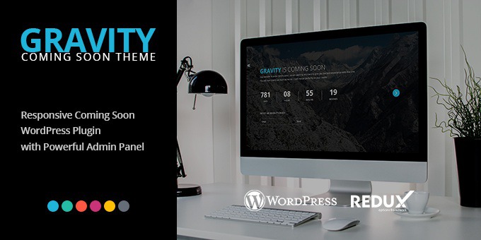 Gravity Responsive Coming Soon WordPress Plugin