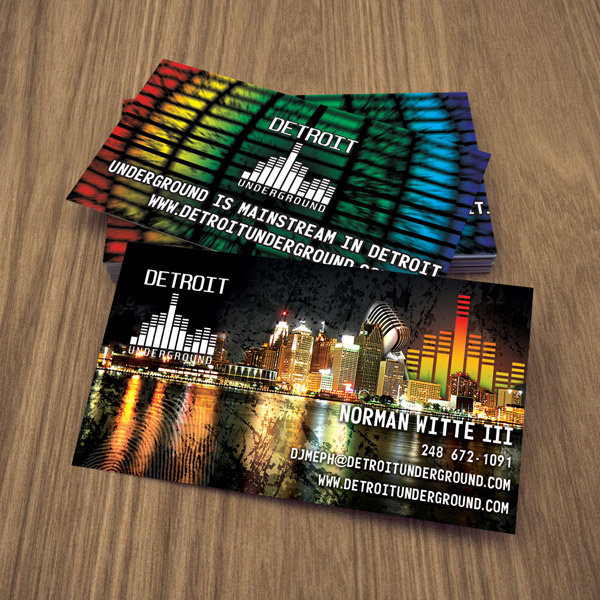 Detroit Business Card Designer