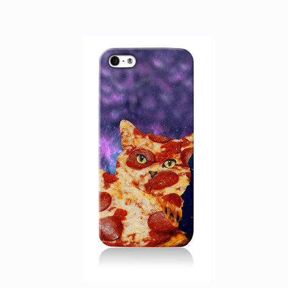Trippy Pizza Cat iPhone case #phonecase #design