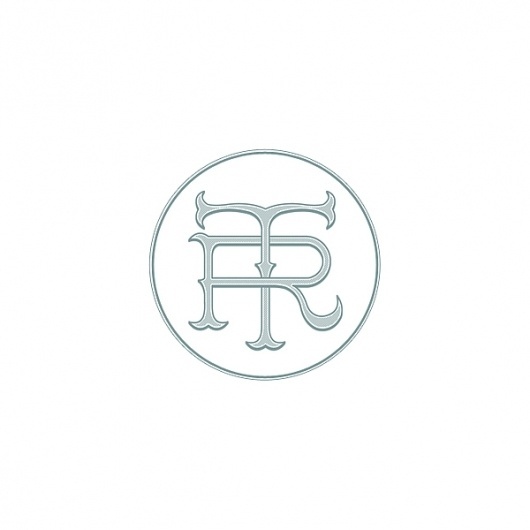 TR logo on the Behance Network #eight #identity #seven #logo #v7p8