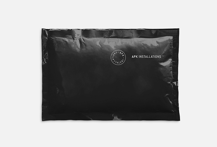 APK Installations by Joni Kirton #graphic design #package