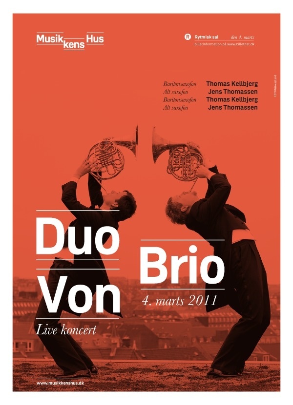 Musikkens Hus on Behance #print #identity
