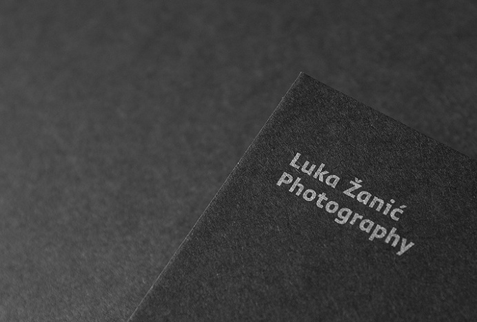Luka Žanić Photography by Studio8585 #branding #logo