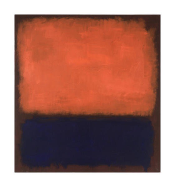 No. 14, 1960 by Mark Rothko - Paper Print - SFMOMA - Custom Prints Store