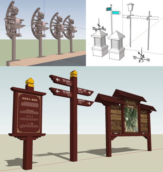 Signage | Sign Design | Wayfinding | Wayfinding signage | Signage design | Wayfinding Design | 异形标识