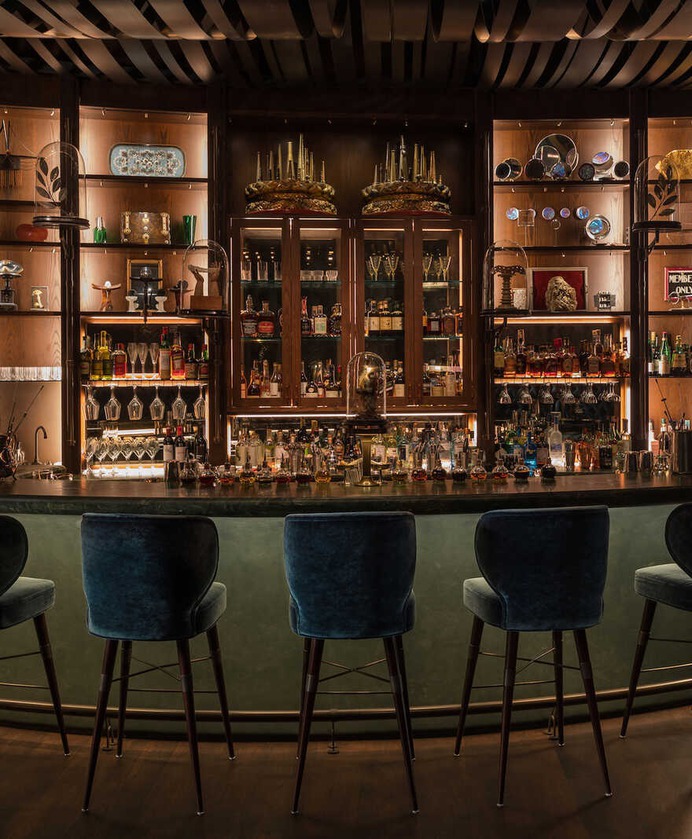 Deep Dive, a Luxurious New Bar in Seattle Designed by Graham Baba Architects