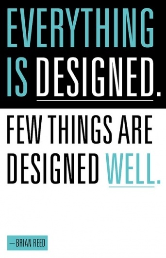 EVERYTHING IS DESIGNED #cyan #design #graphic #des #black #blue #typography
