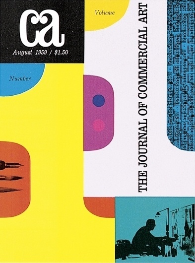 1950s CA #design #graphic #publication