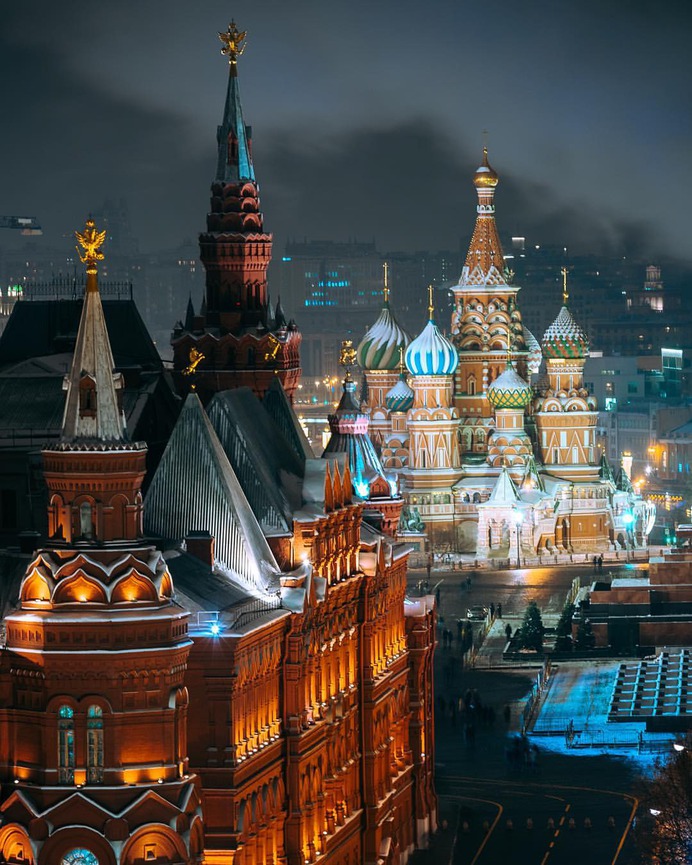 Striking Urban Landscapes in Moscow by Ilya Vorobyev