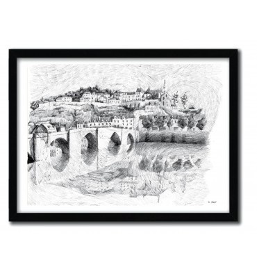 "TERRASSON" by NICOLAS JOLLY ( France ). #print #art