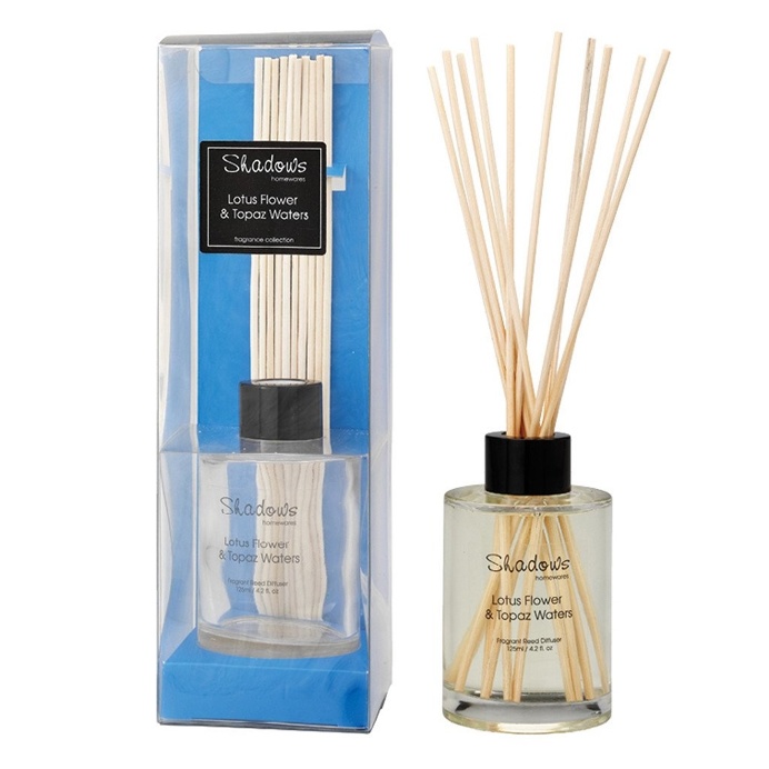 Fragrant Reed Diffuser Lotus Flower & Topaz Water, 125 ml