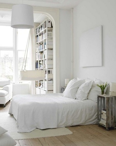 Tumblr #interior #design #white #bedroom