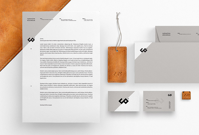 CO – Catarina Oliveira by Another Collective #stationary #branding