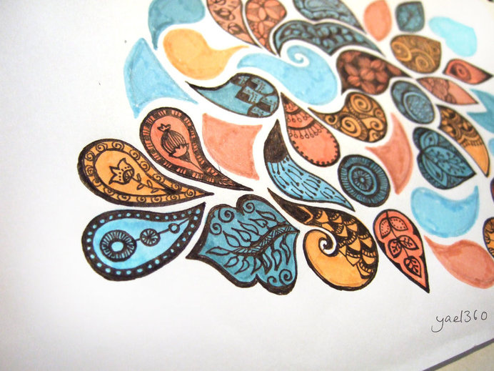 zentangle, trend, design, creative, art, drawing, doodles, illustration,