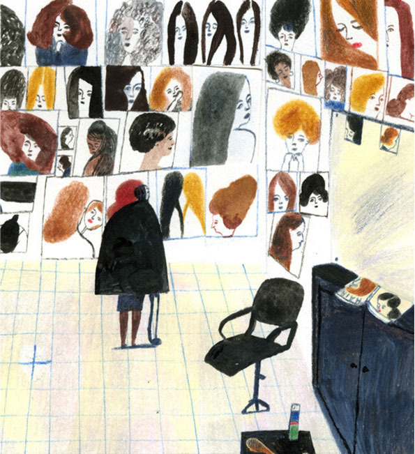 Laura Carlin #haircut #hairdresser #illustration #posters
