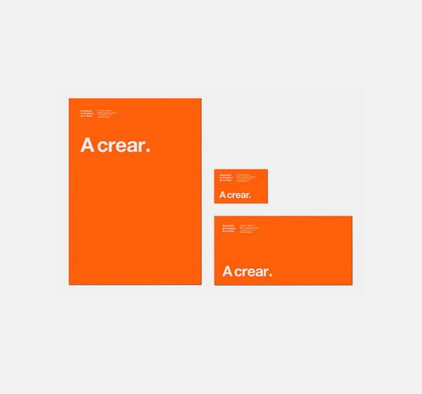 a crear. destacado. www.moruba.es #print #orange #stationery