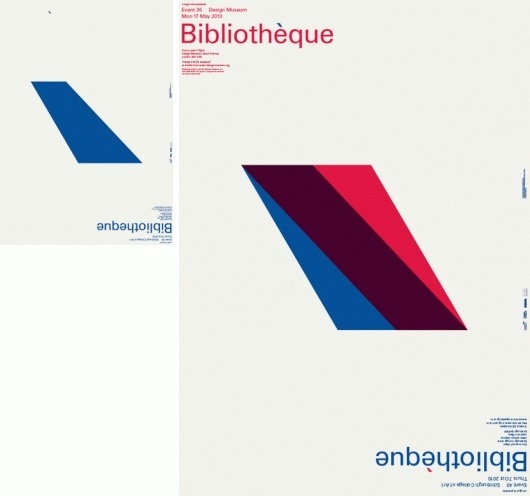 Bibliothèque – Brand New Website | September Industry #bibliotheque #event #poster