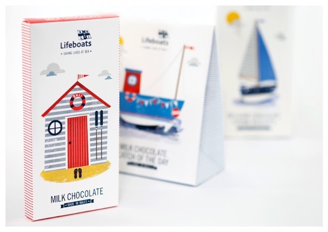 RNLI Lifeboats on Packaging of the World - Creative Package Design Gallery #packaging #identity #branding