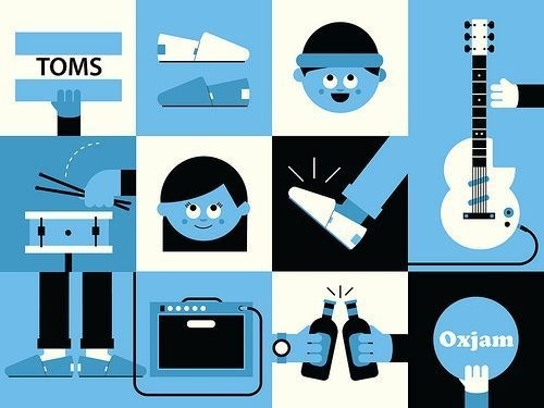 Ryan Chapman TOMS #illustration #minimal