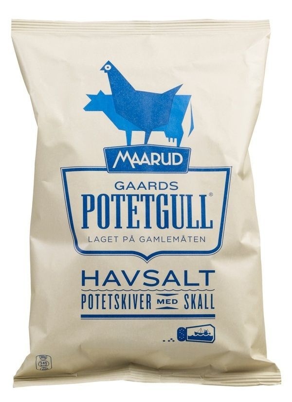 Potetgull #packaging #chips