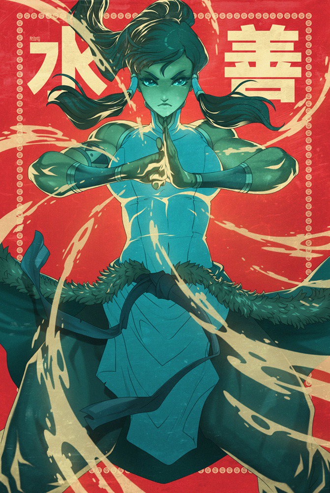 Korra – Red Envelope Series by edwinhuang