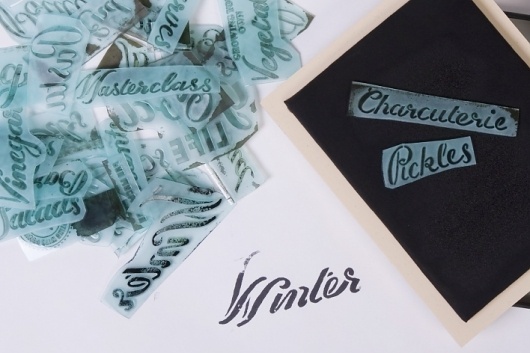 The Good Life Cookbook - Projects - A Friend Of Mine #typography