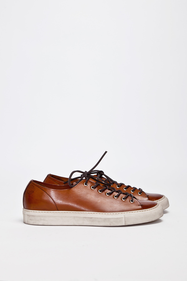 Buttero Tanino Low Leather Brown | TRÈS BIEN #sneakers #shoes #leather #italian #buttero