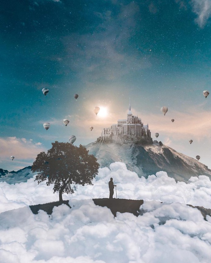 Dreamlike Photo Manipulations by Louis Kellner