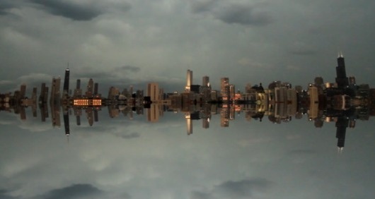 floating-chicago3 | Fubiz™ #floating #chicago #skyline #sky