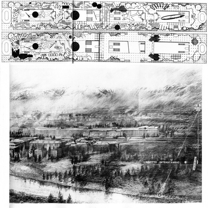 FIAT's Lingotto Competition [Torino 1984] - Luigi Pellegrin #urban