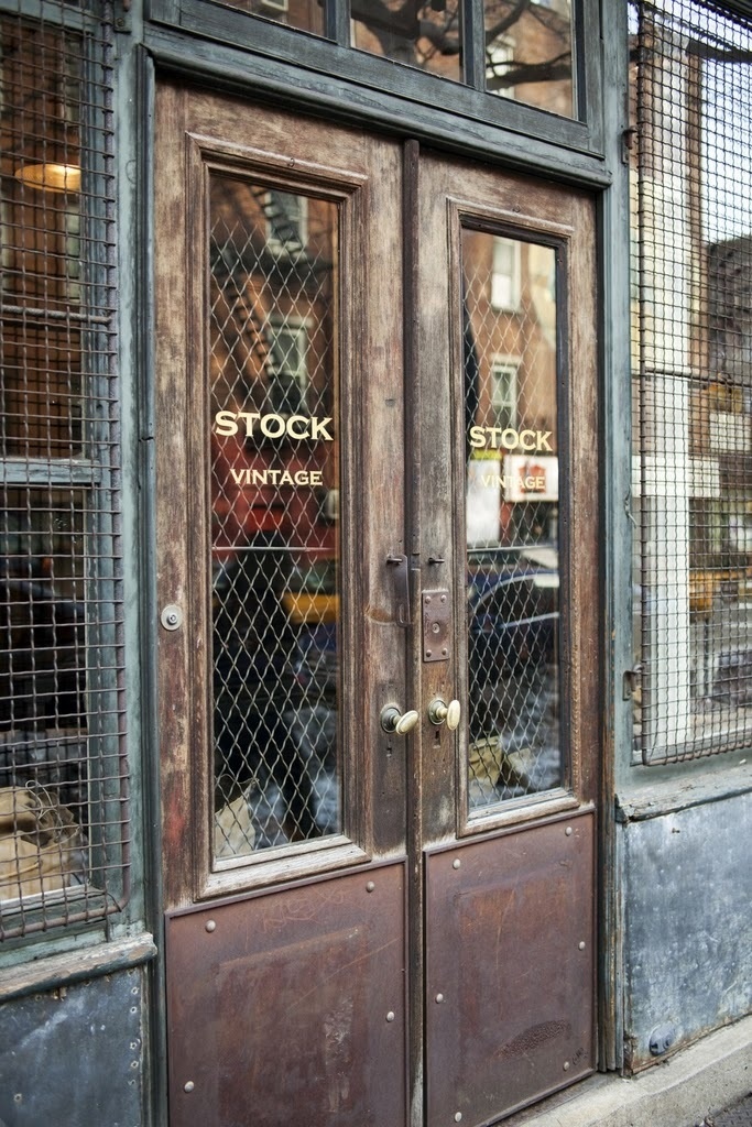 Stock Vintage. | A Continuous Lean. #door