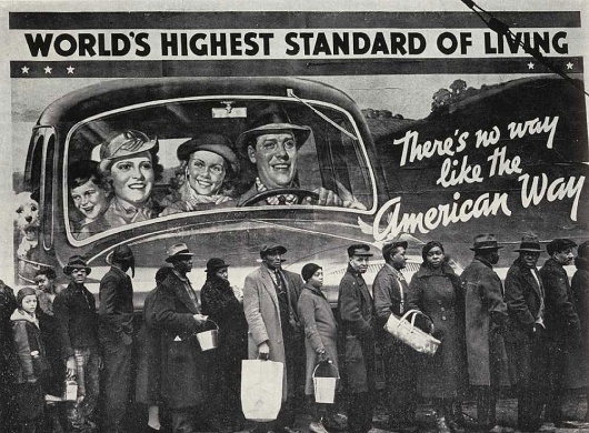 There%27s_no_way_like_The_american_way.jpg (1000×737) #white #ironic #american #black #advertising #vintage #and