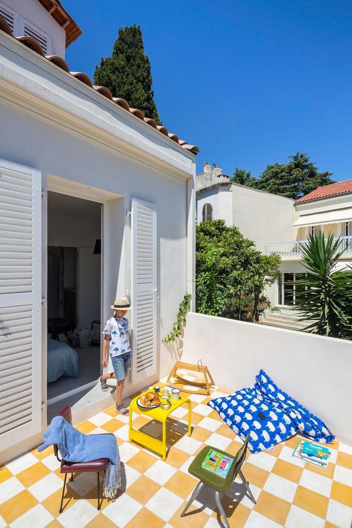 Small Fisherman's House in Toulon Transformed into a Bright Family Home 9
