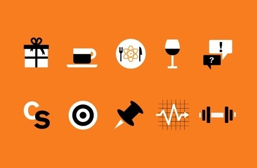 campsite #drawings #orange #icons #illustration #system