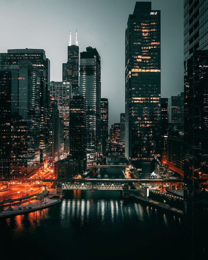 Striking Urban Landscapes and Cityscapes of Chicago by Benjamin Suter