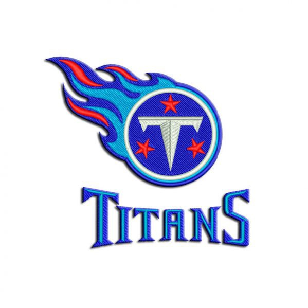 Tennessee Titans embroidery design