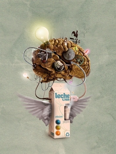 creative illustrations » Design You Trust #santander #illustration #jerico