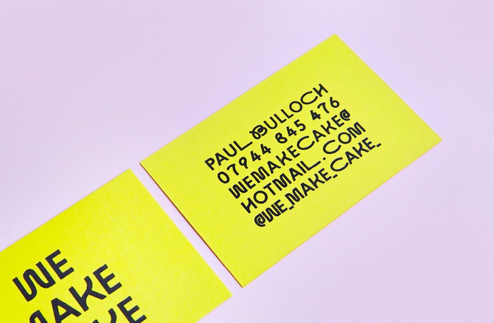 We Make Cake on Behance