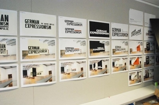 The Department of Advertising and Graphic Design #expressionism #moma #german