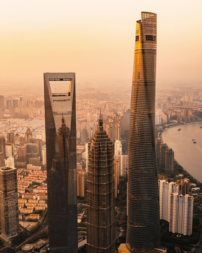 Shanghai From Above: Stunning Drone Photography by Liu Qian