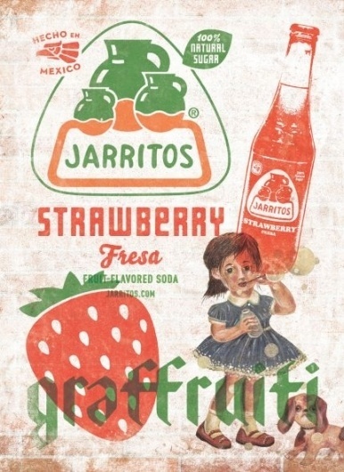 Jarritos: Strawberry | Ads of the World™ #jarritos