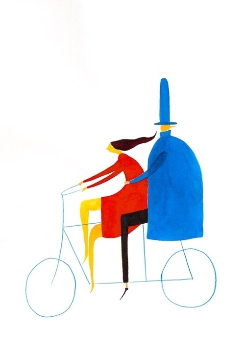 Today I Love This #illustration #bike