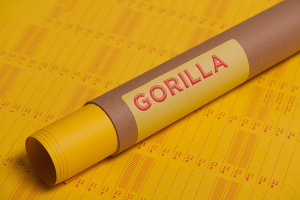 Joseph Burrin | FormFiftyFive – Design inspiration from around the world #pack #gorilla #mail