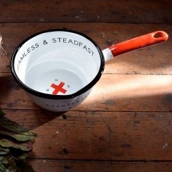 Best Made Co Enamel Pouring Pan - White #floor