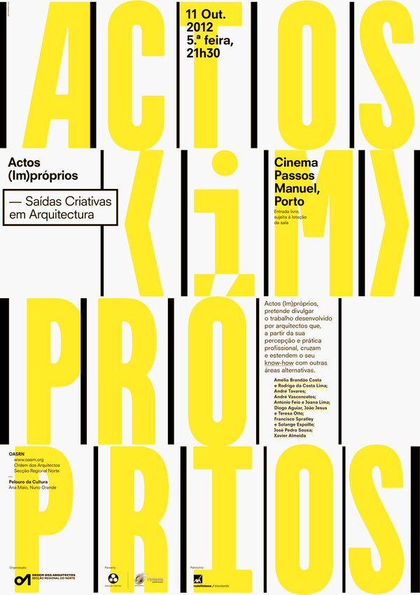 And atelier #poster #typography