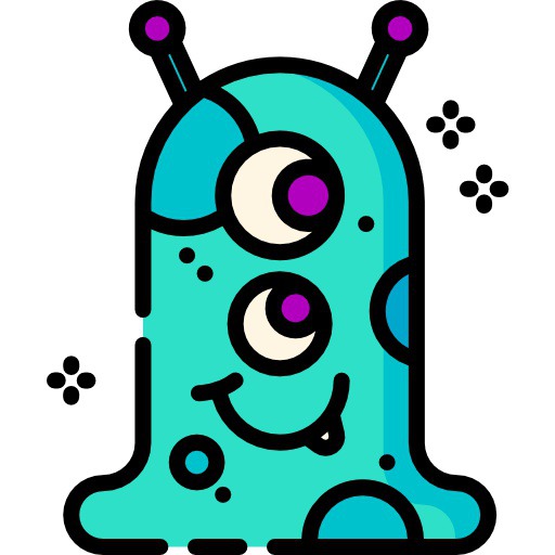 See more icon inspiration related to monster, alien, horror, sci fi, cyclops, spooky, Science fiction, terror, miscellaneous, scary, fear, extraterrestrial and nature on Flaticon.