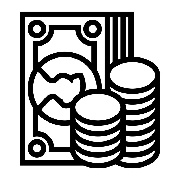 See more icon inspiration related to money, cash, stack, coins, change, currency, business and notes on Flaticon.