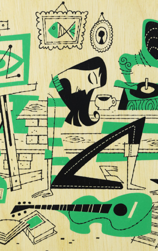 Derek Art – News #illustration