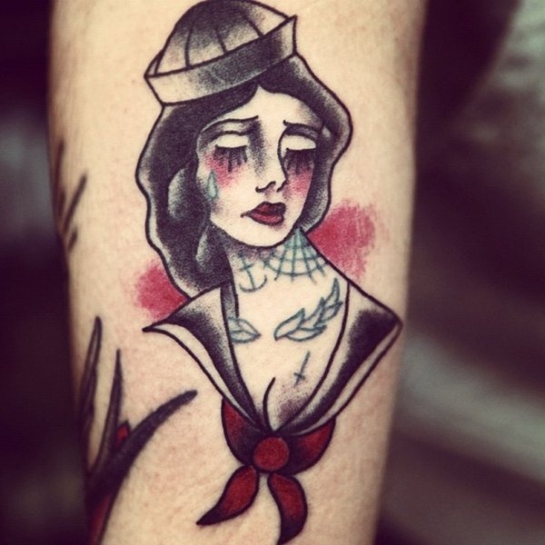 Lonely Girl #tattoo